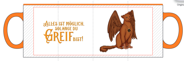 Buchtasse "Solange du Greif bist" – Bild 2